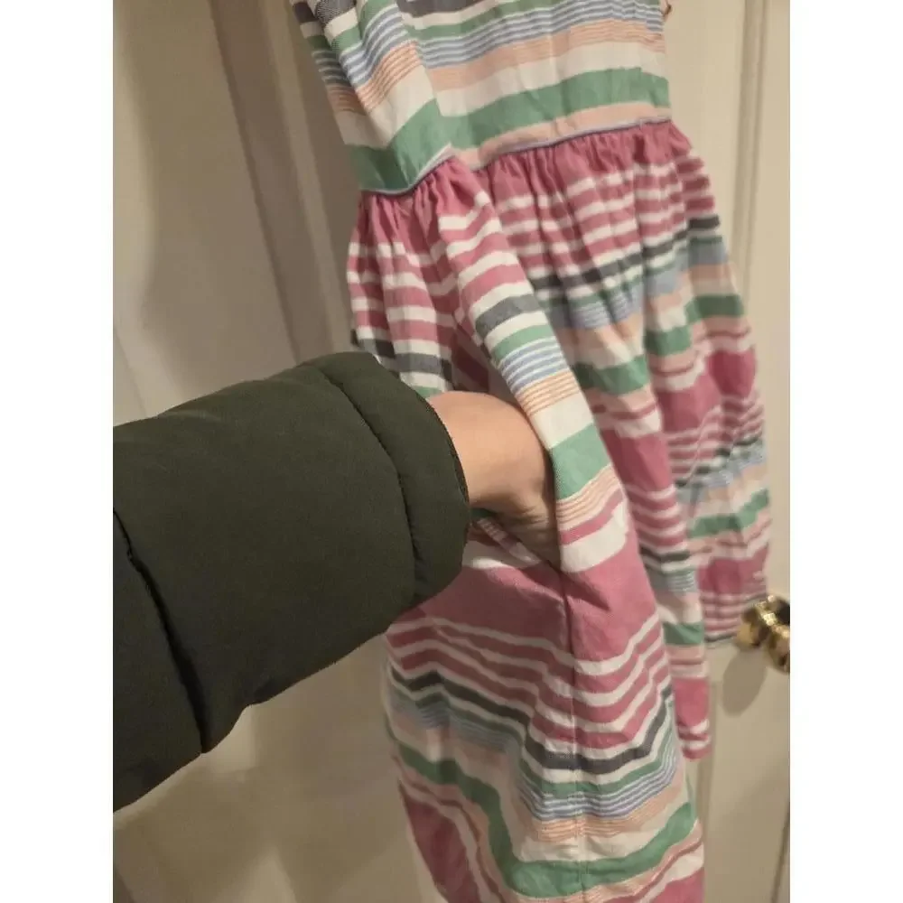 Polo ralph Lauren size 12 oxford Girls' Striped Sleeveless Summer Dress